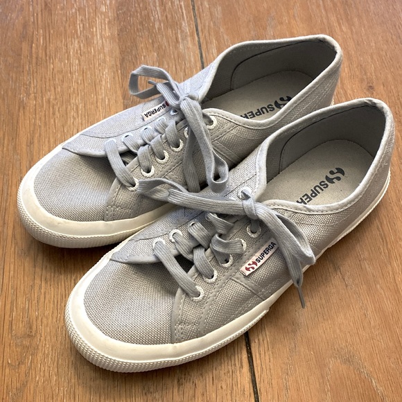 SUPERGA Cotu Classic Sneakers in Grey Sand - Picture 2 of 9